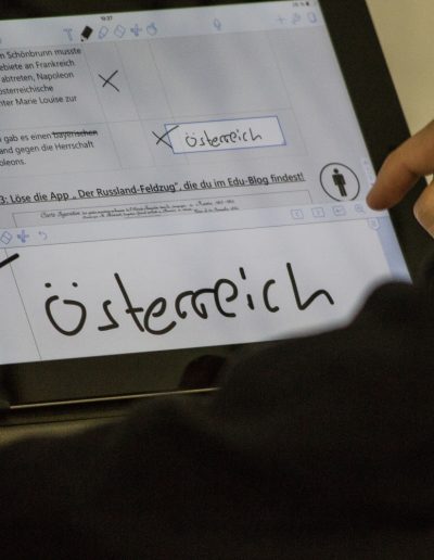 ... und auch Handschrift kann digital sein.